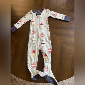 NWOTs Baby onesie, Knox's Night Night - Winding Bay Buoy w/ Nantucket Navy